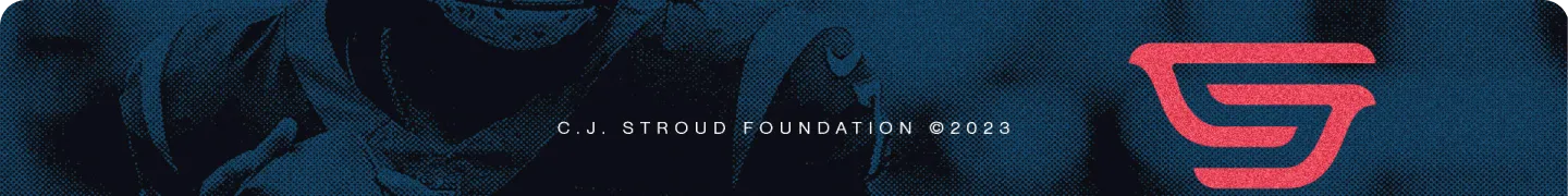 CJ Stroud Foundation banner