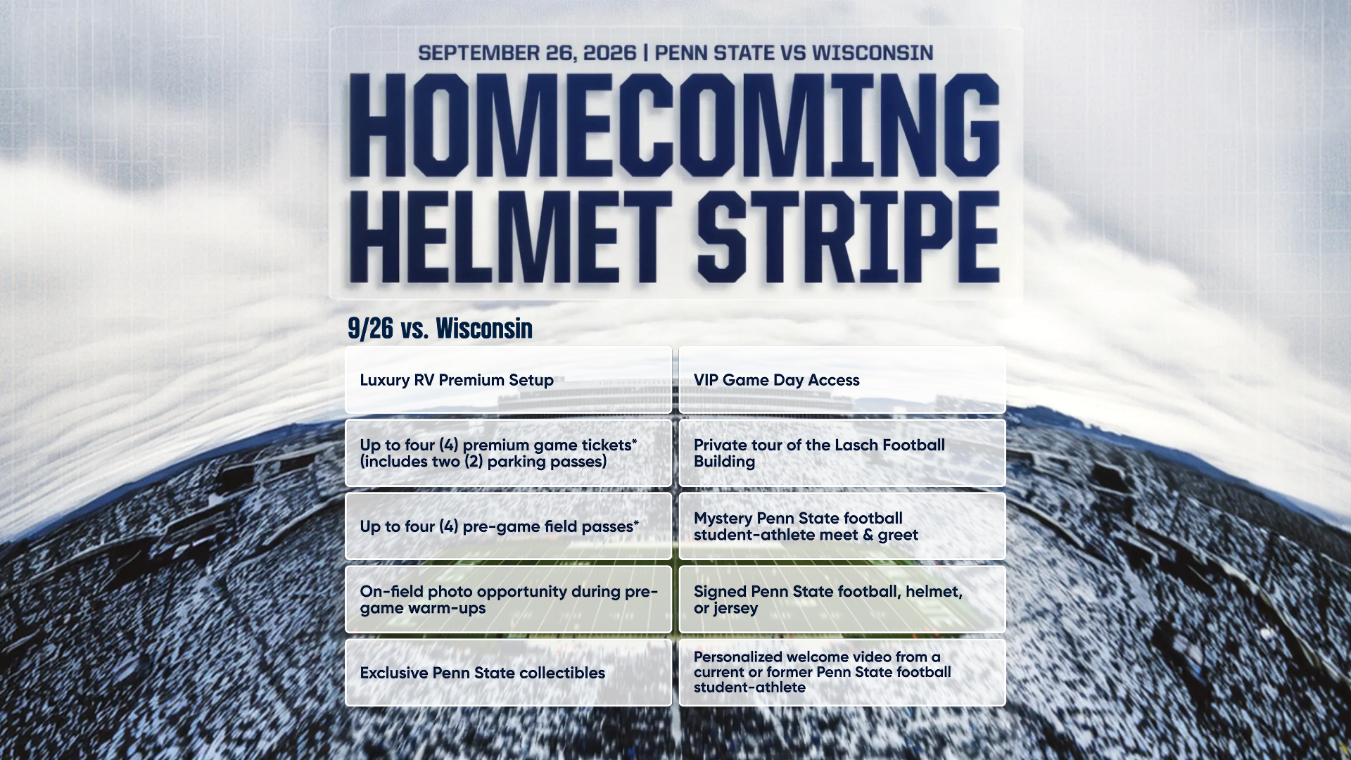 The Ultimate Penn State Football Experience