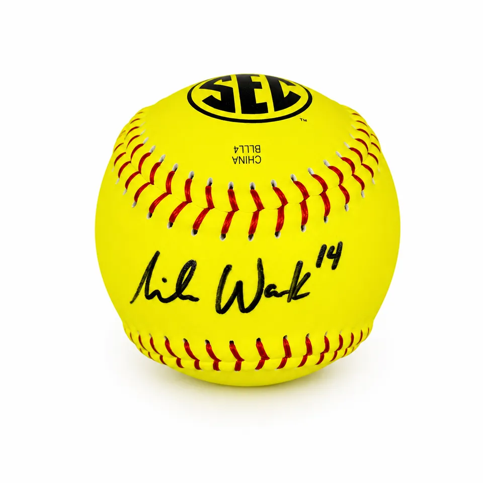 #14 Micaela Wark Signed Softball
