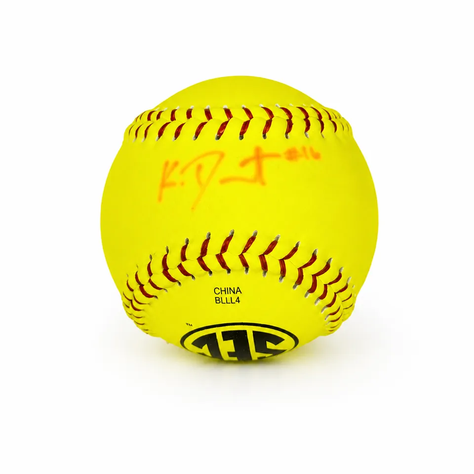 #16 KK Dement Signed Softball