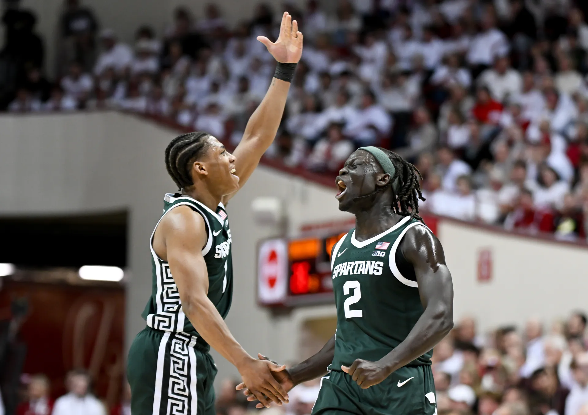 Michigan State takes care of business at Indiana article image about Hoosiers