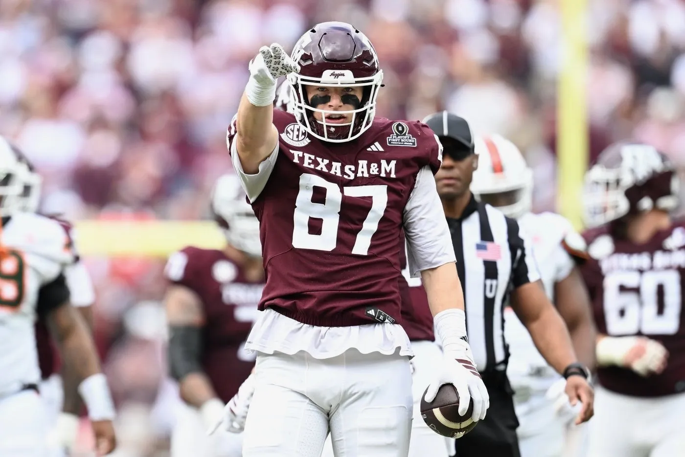 Nate Boerkircher Reflects on His Time at Texas A&M and Preparing for the Next Level