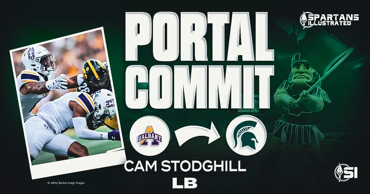Michigan State gets commitment from Albany linebacker Cam Stodghill article image about James Adams