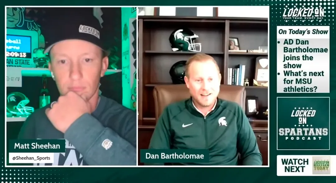Dan Bartholomae admits Michigan State has work to do – but he's not going anywhere article image from Spartans Illustrated