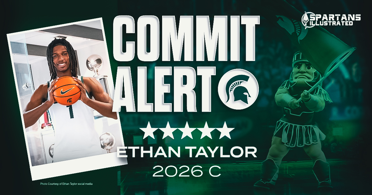 Five-star 2026 center Ethan Taylor commits to Michigan State men's basketball