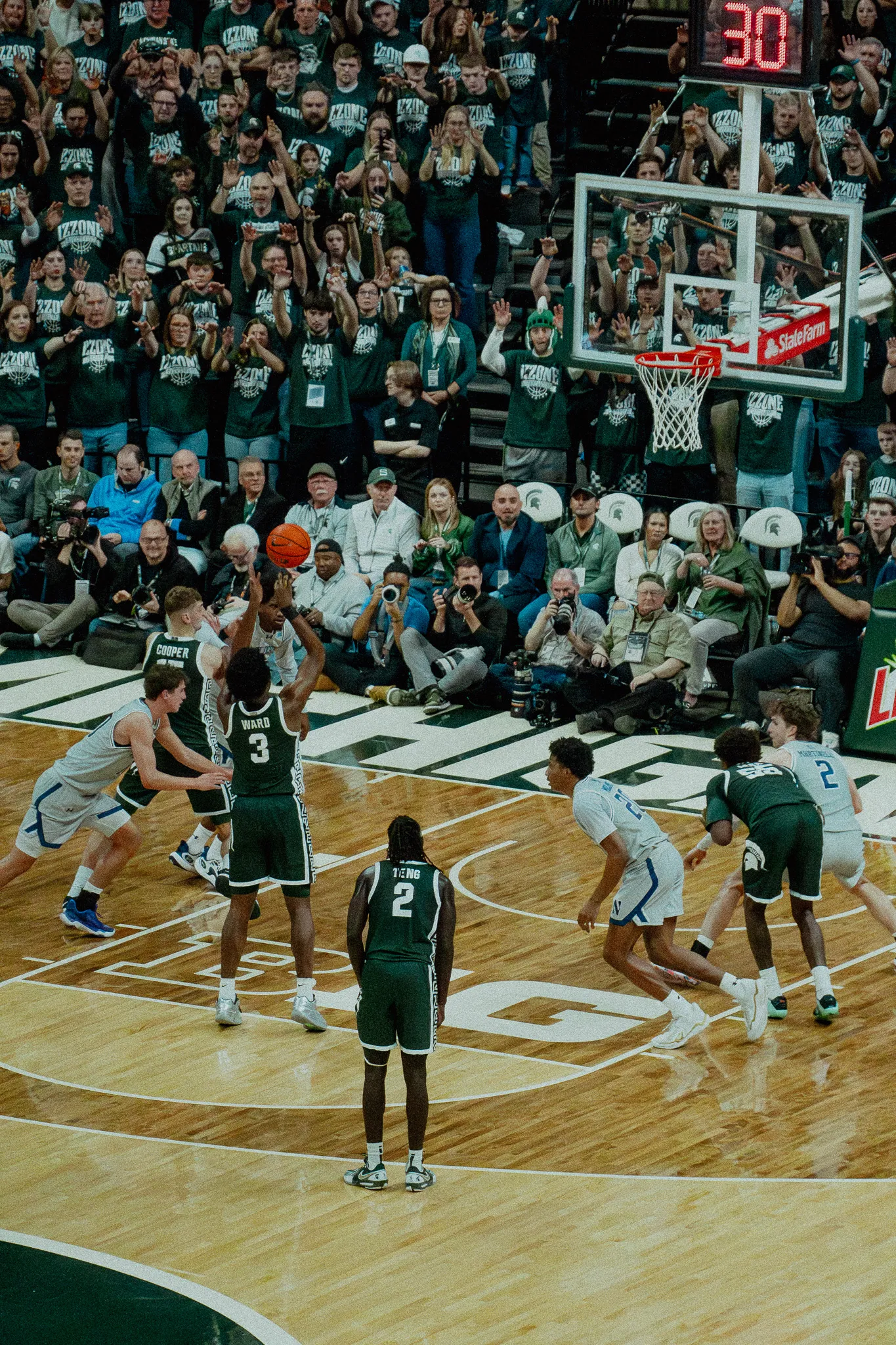 Michigan State stays steady to secure 76-66 win over Northwestern article image about Jaxon Kohler