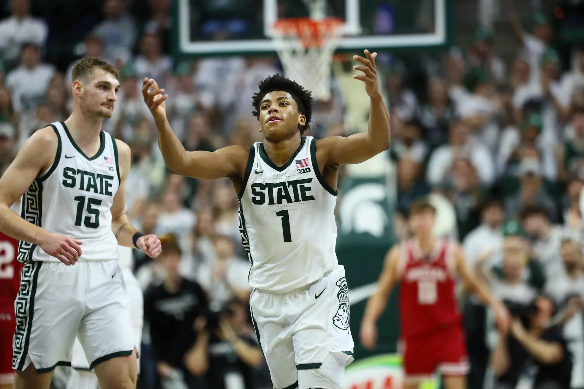 Second half run surges Michigan State past Indiana at home, 81-60 article image about Carson Cooper