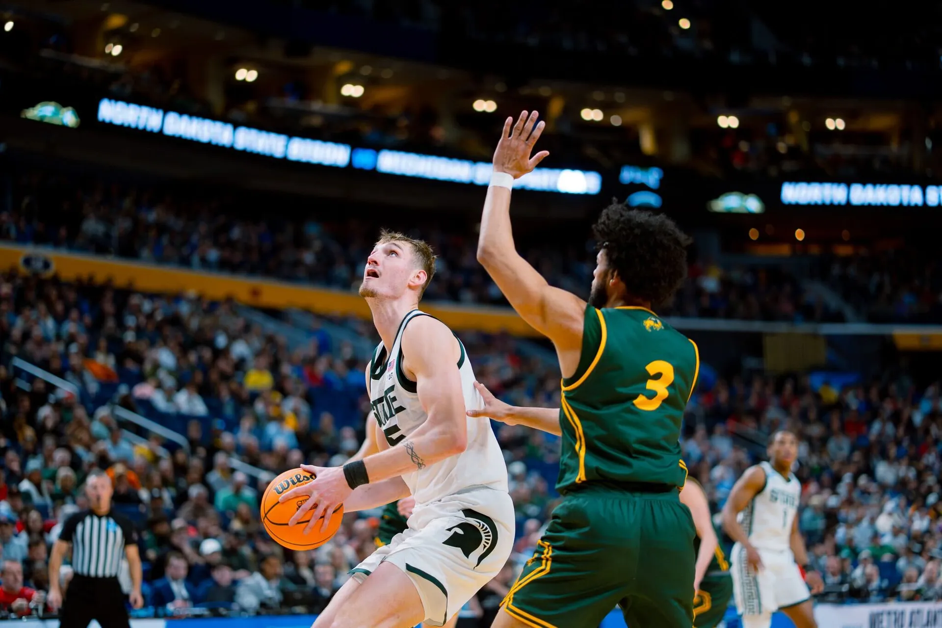 Michigan State bounces back after Big Ten Tournament loss, dominates NDSU in Round of 64 game article image from Spartans Illustrated