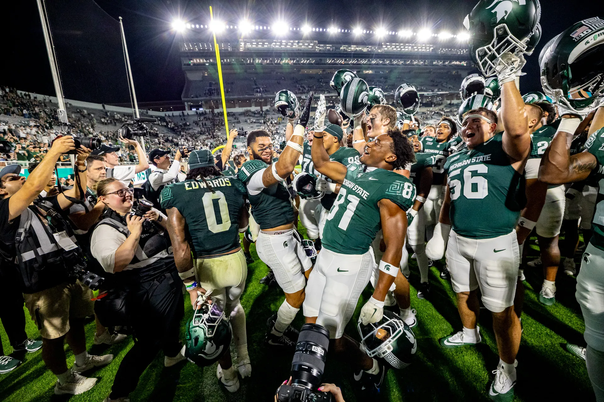 ANALYSIS: MSU showed reasons for optimism despite its red-zone struggles article image about Michigan State Football