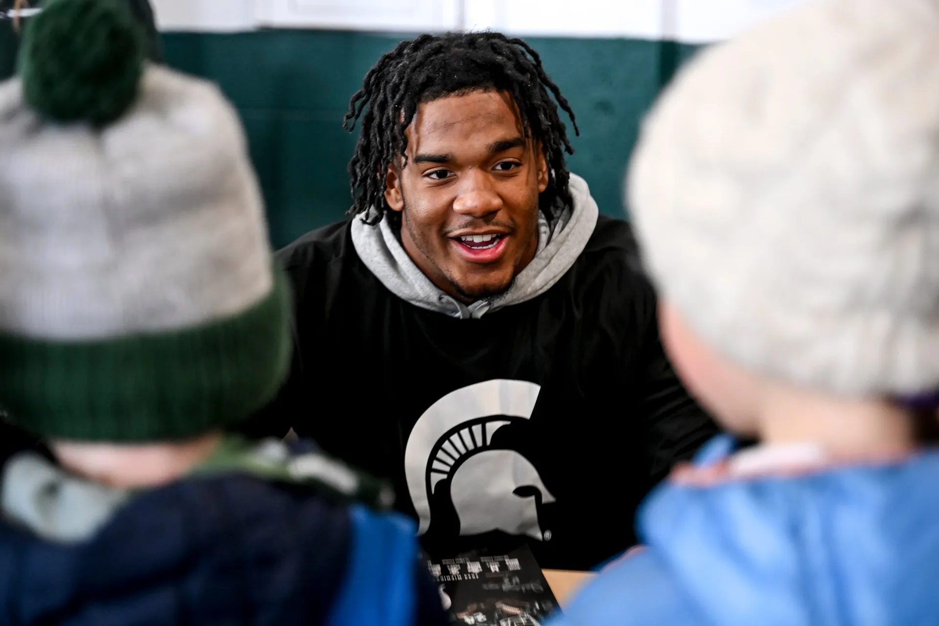 Increased energy stands out to Jordan Hall during first day of Michigan State's spring practice article image about Joe Rossi