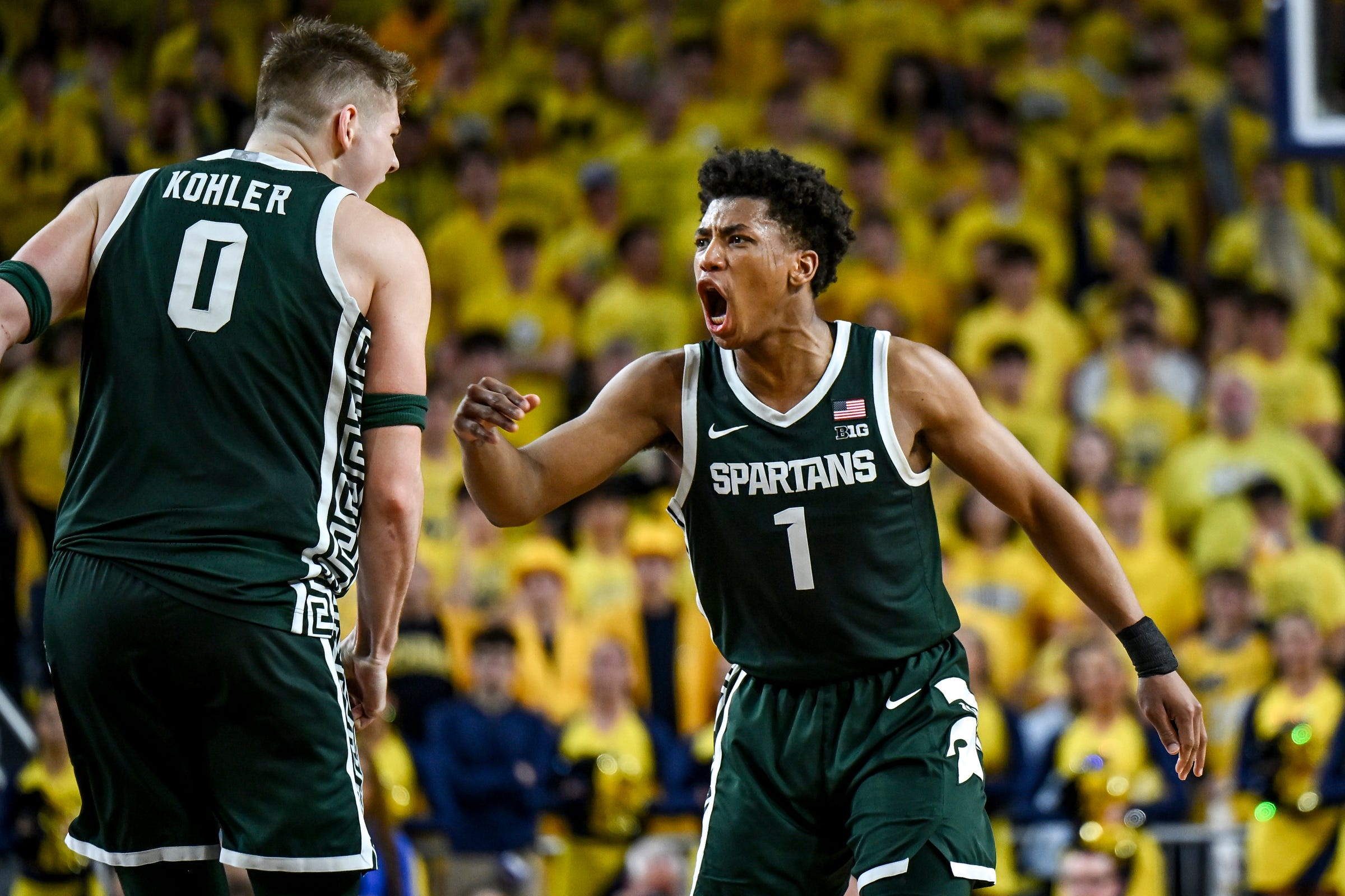 Michigan State Men's Basketball: Jeremy Fears Jr., Jaxon Kohler earn Big Ten honors