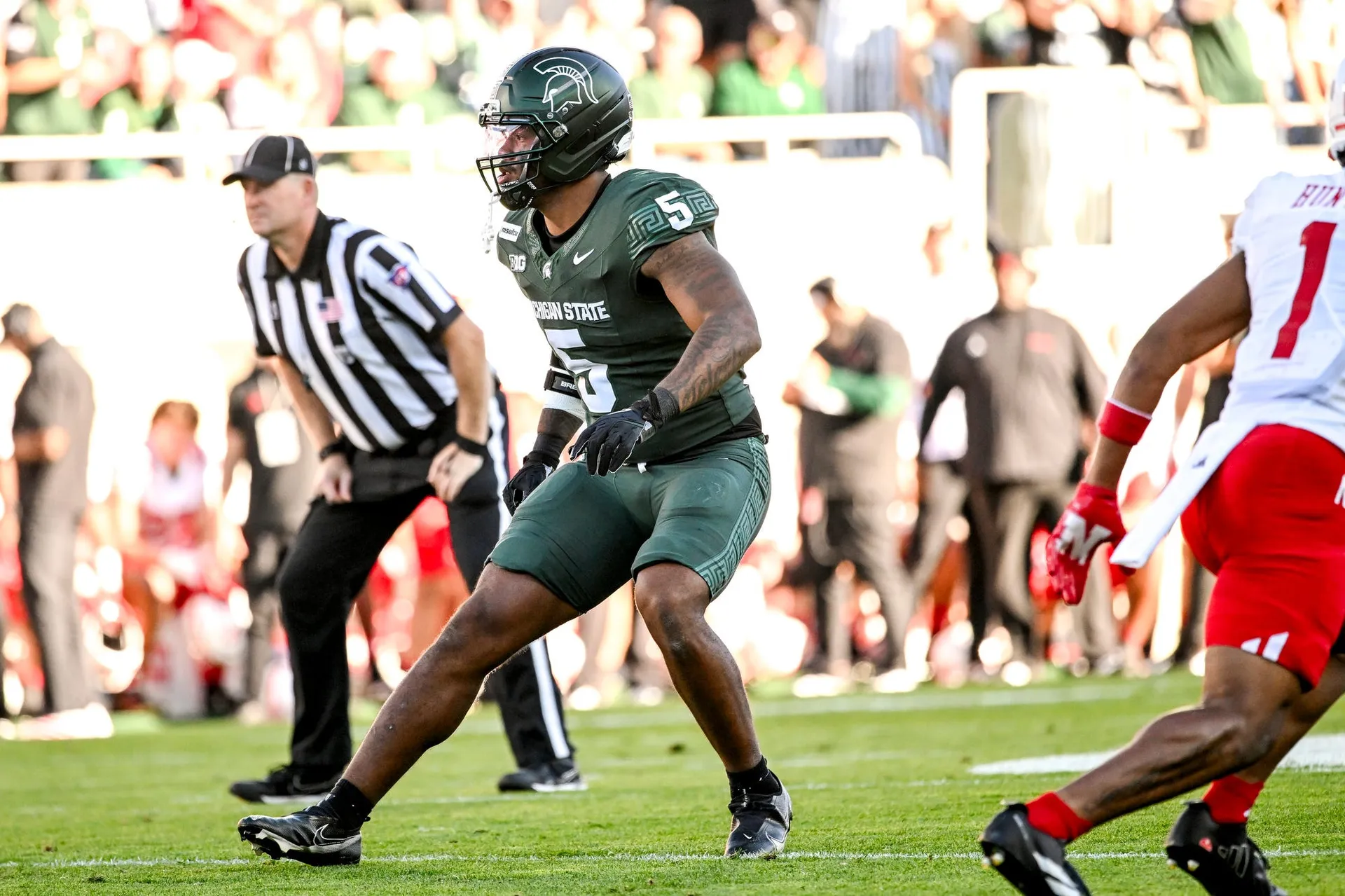 Week 6 Availability Report: LB Jordan Hall questionable for Illinois vs. Michigan State article image about Caleb Wheatland