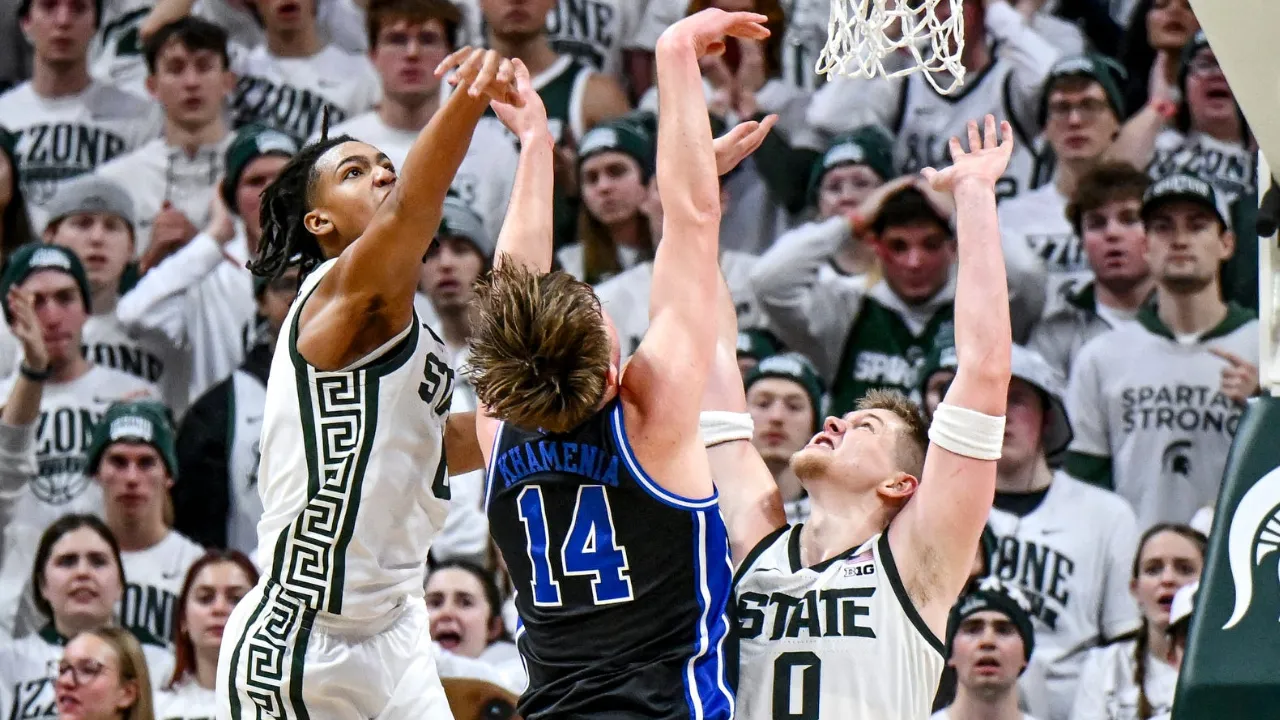 A Punch Back, Not a Setback: Inside the locker room after MSU’s loss to Duke article image about Jaxon Kohler