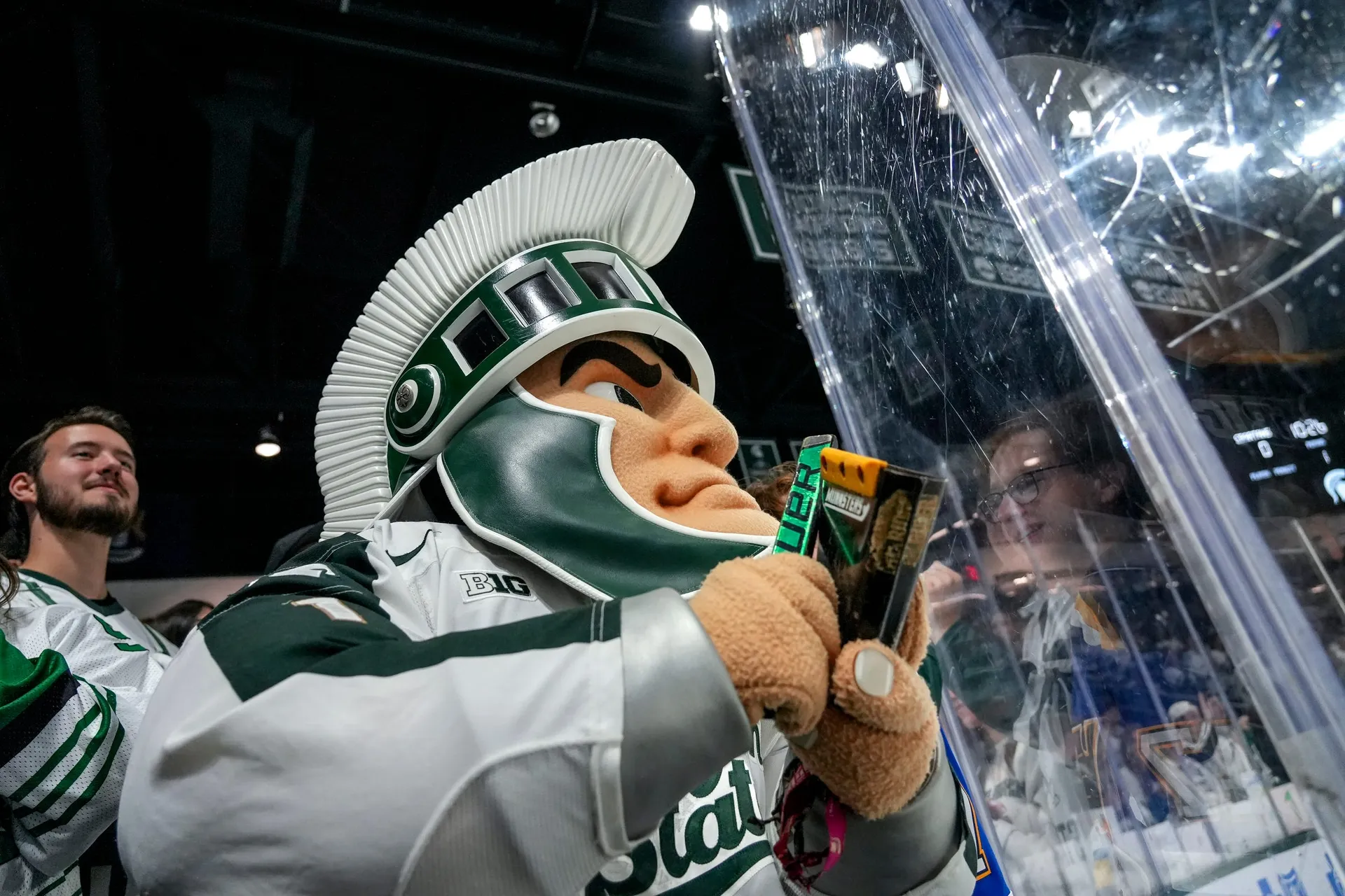 Showdown: No. 1 MSU Hockey opens league play hosting No. 3 Penn State, Gavin McKenna article image about Adam Nightingale