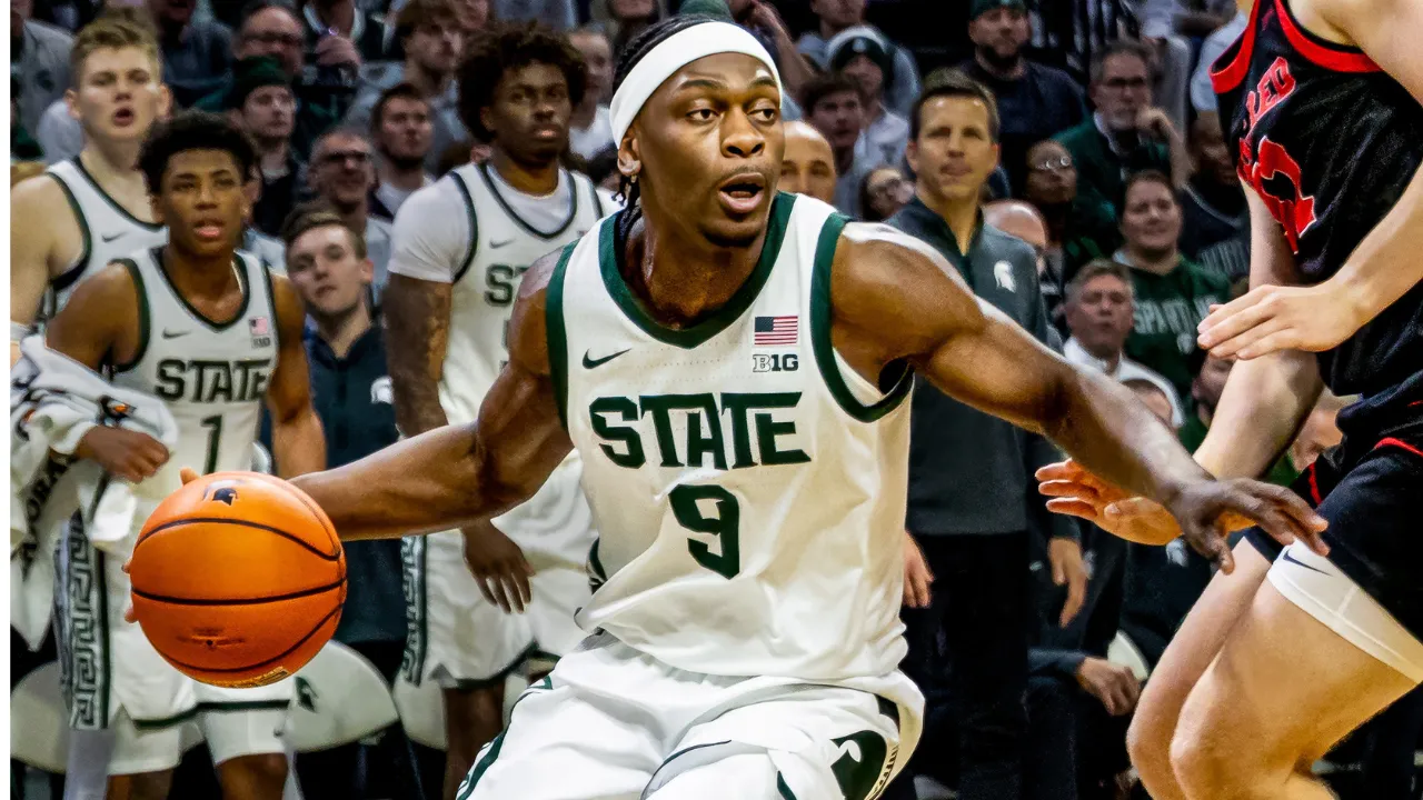 MSU's explosive offensive night gives confidence ahead of more conference play article image about Coen Carr