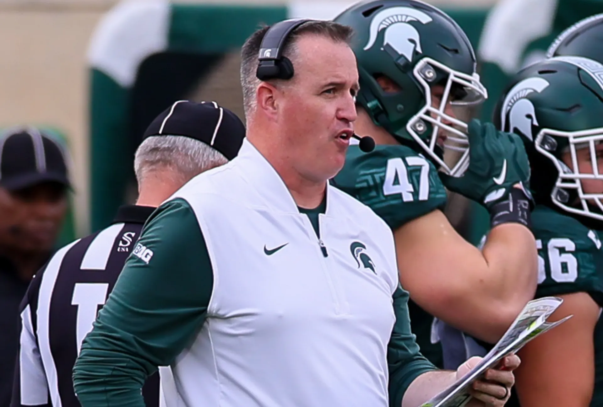 INSIDER: As an athletic department, Michigan State is learning to push back article image about Pat Fitzgerald
