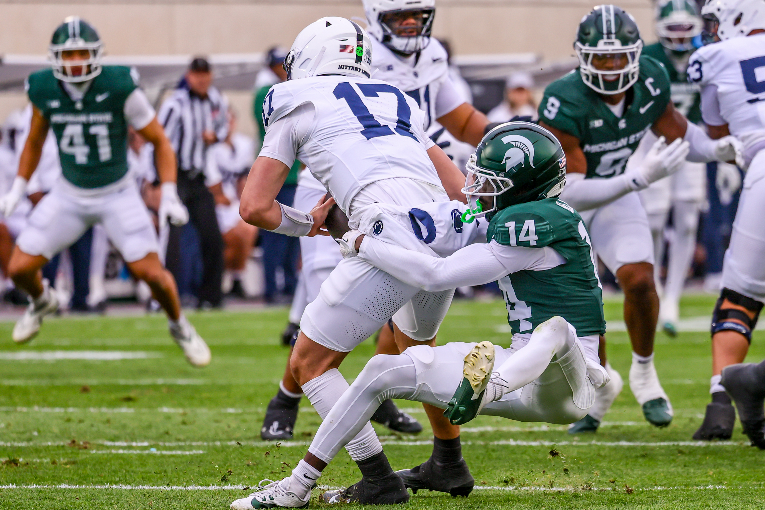 Michigan State drops another one, falling 28-10 to Penn State on Senior Day