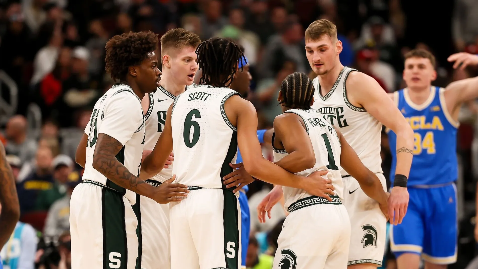Michigan State bows out of the Big Ten Tournament early, falling 88-84 to UCLA in the quarterfinals article image about basketball