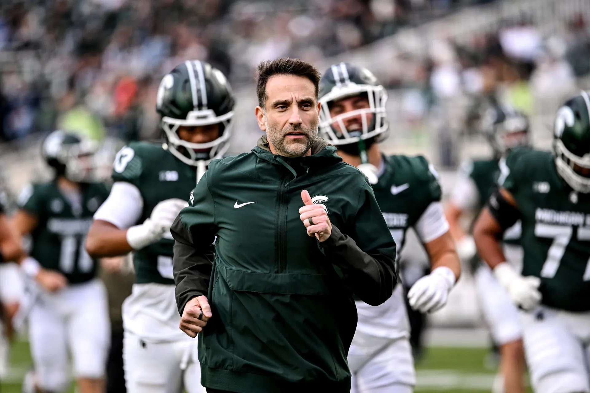 Michigan State head coach Pat Fitzgerald retains Joe Rossi as defensive coordinator article image about Michigan State football