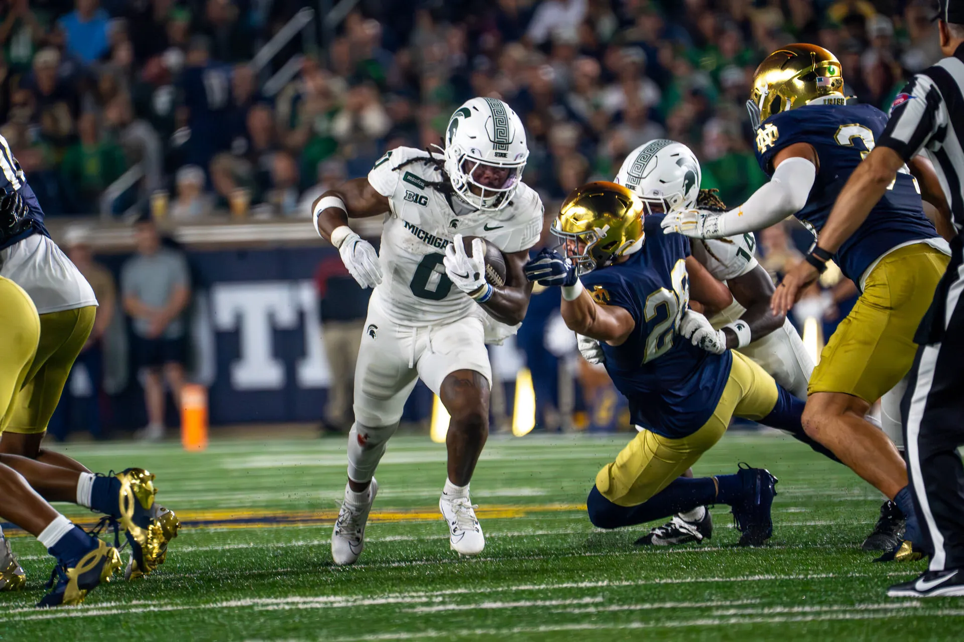 STOCK REPORT: Risers and fallers from Michigan State's 27-10 road loss to Notre Dame
