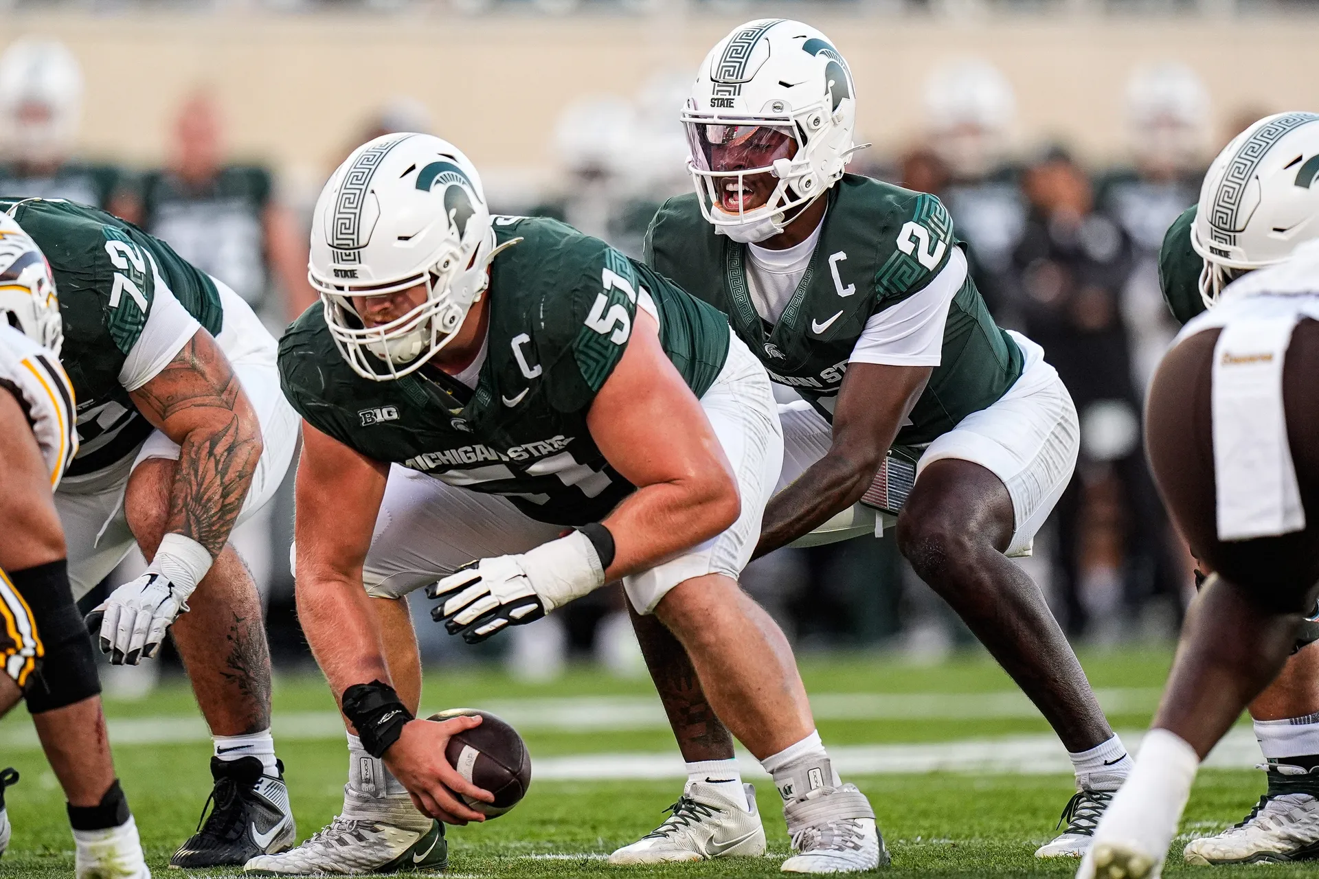 Michigan State' center Matt Gulbin ready to lead the Spartans in matchup with Nebraska article image from Spartans Illustrated