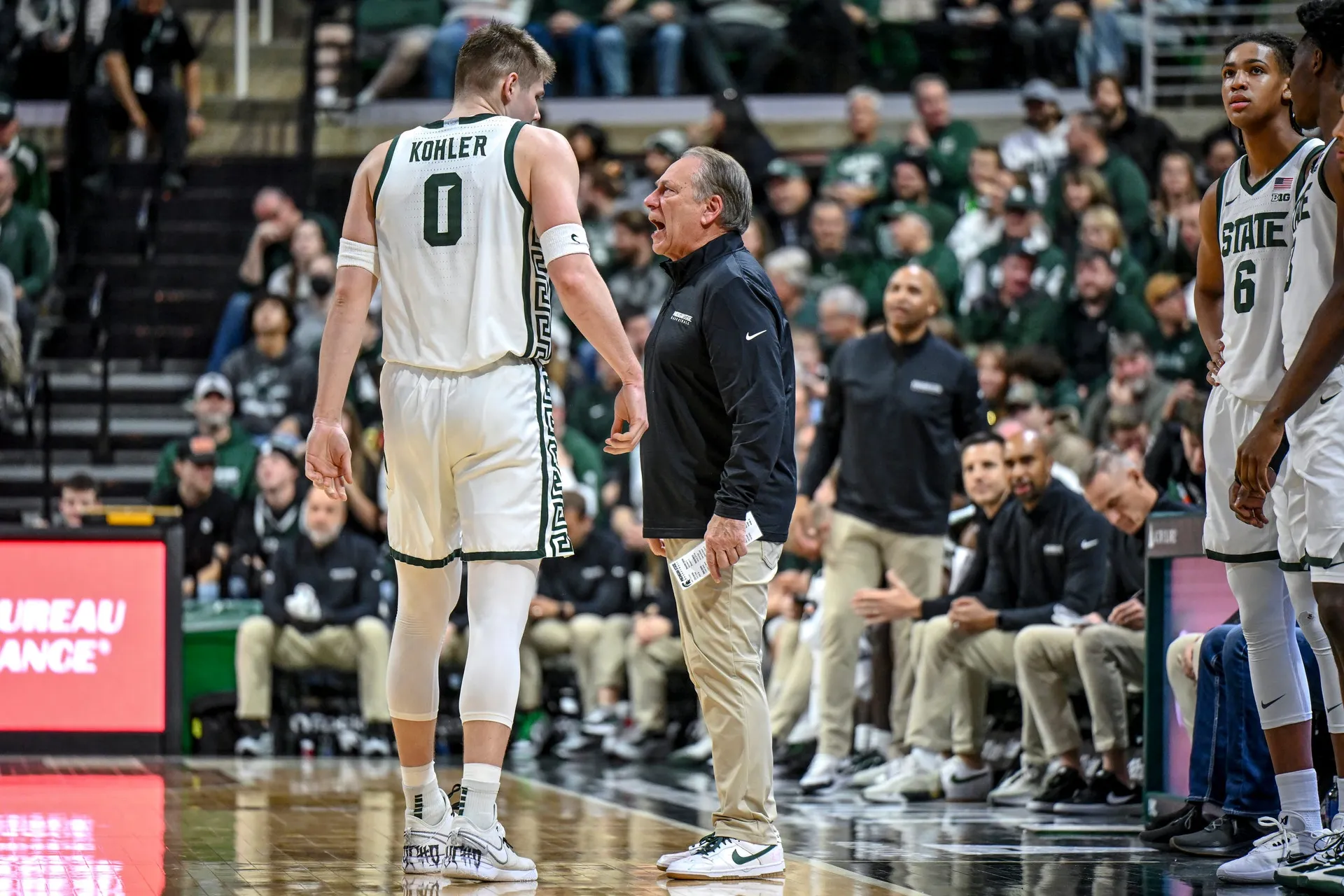 Tom Izzo is not satisfied with merely winning games — he has his sights set on much higher goals article image about Michigan State