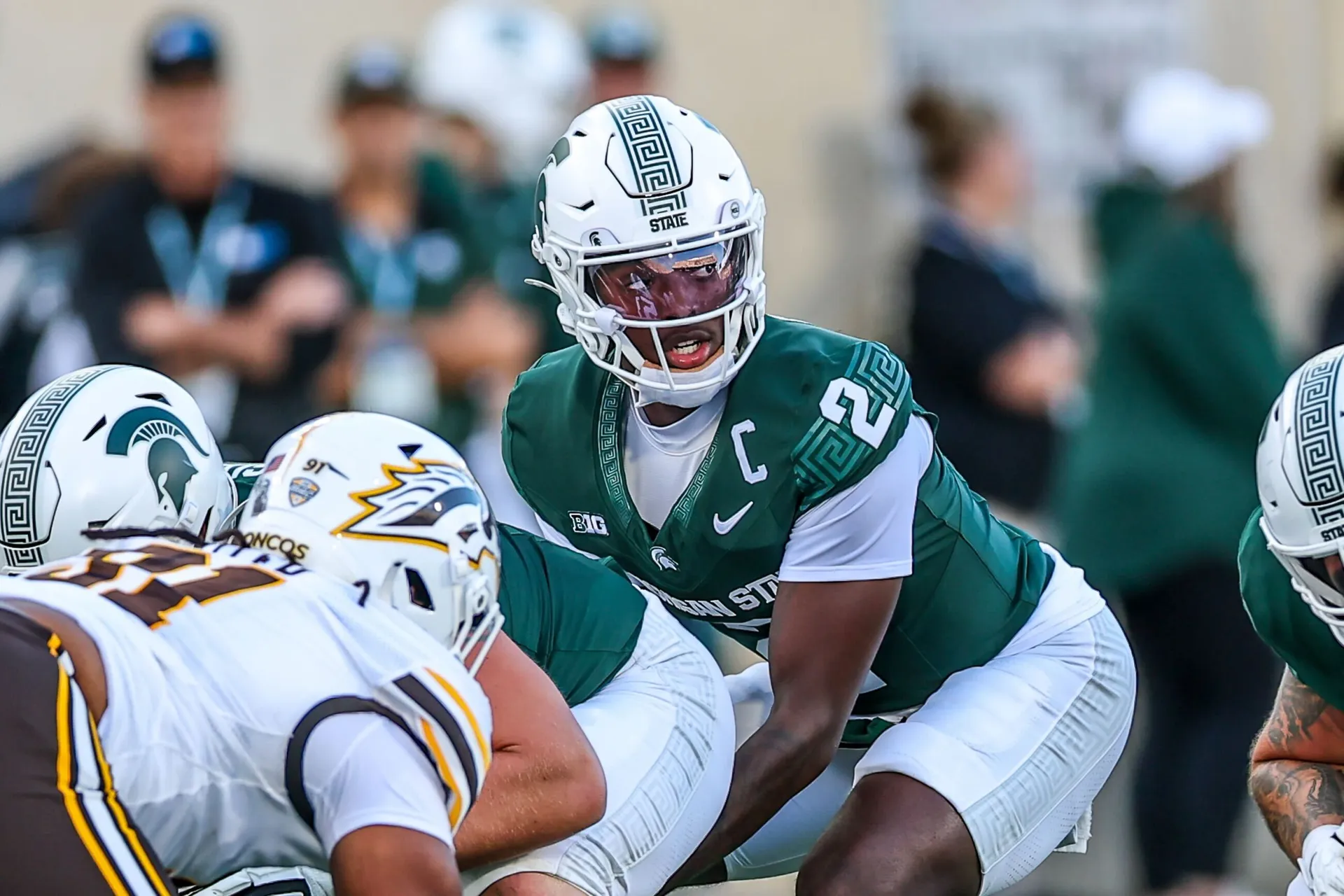 Aidan Chiles looks to flip the script against Boston College article image from Spartans Illustrated