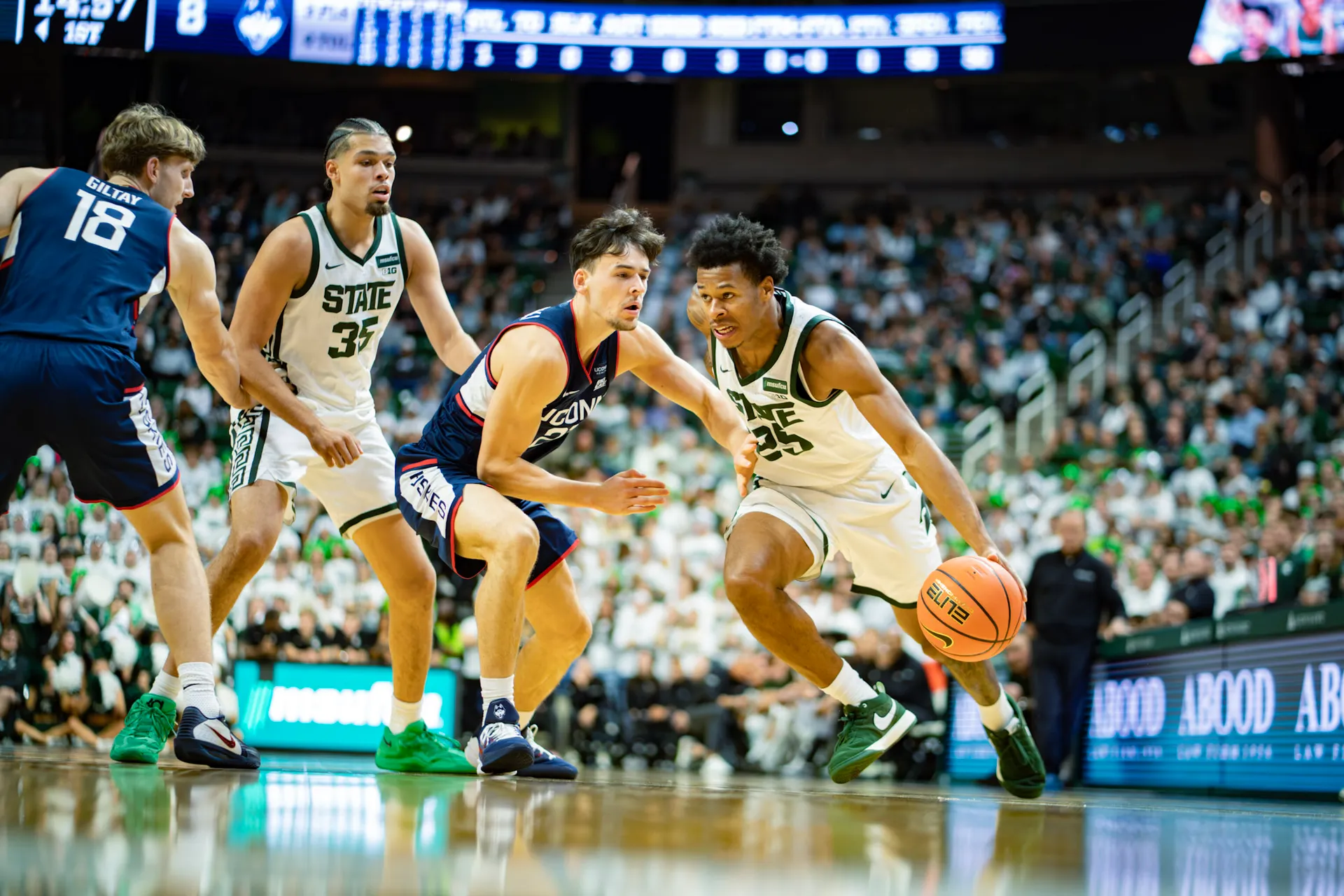 FRESHMAN THOUGHTS: Michigan State Freshmen Takeaways From UConn Exhibition