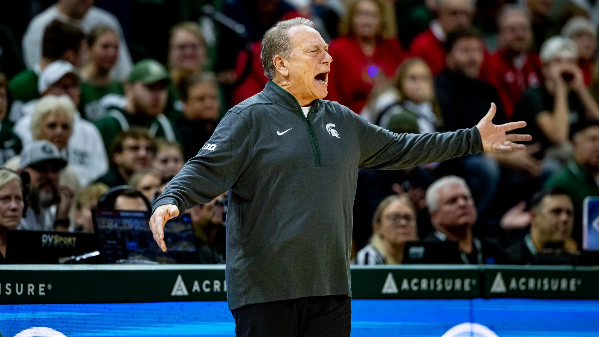 Despite giving up 97 points to Cornell, Tom Izzo believes that his team is ahead of schedule article image about Michigan State