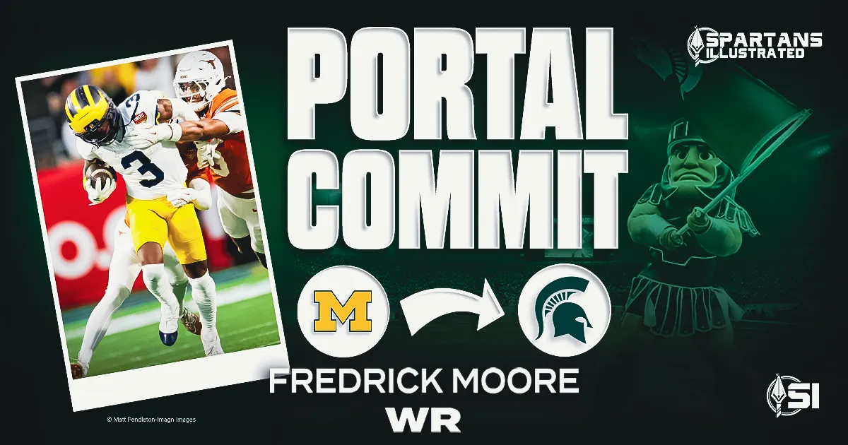 Michigan State gets commitment from Michigan transfer WR Fredrick Moore article image from Spartans Illustrated
