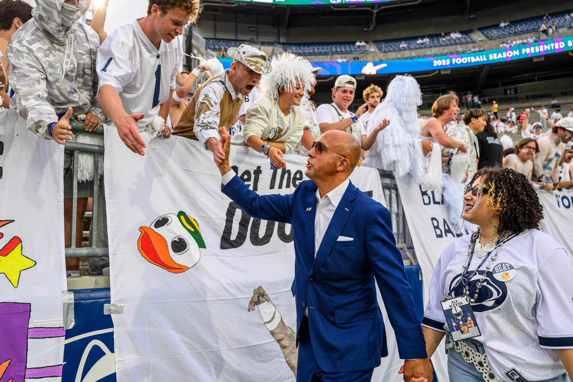 James Franklin Wednesday Media Notebook article image from Roar Plus