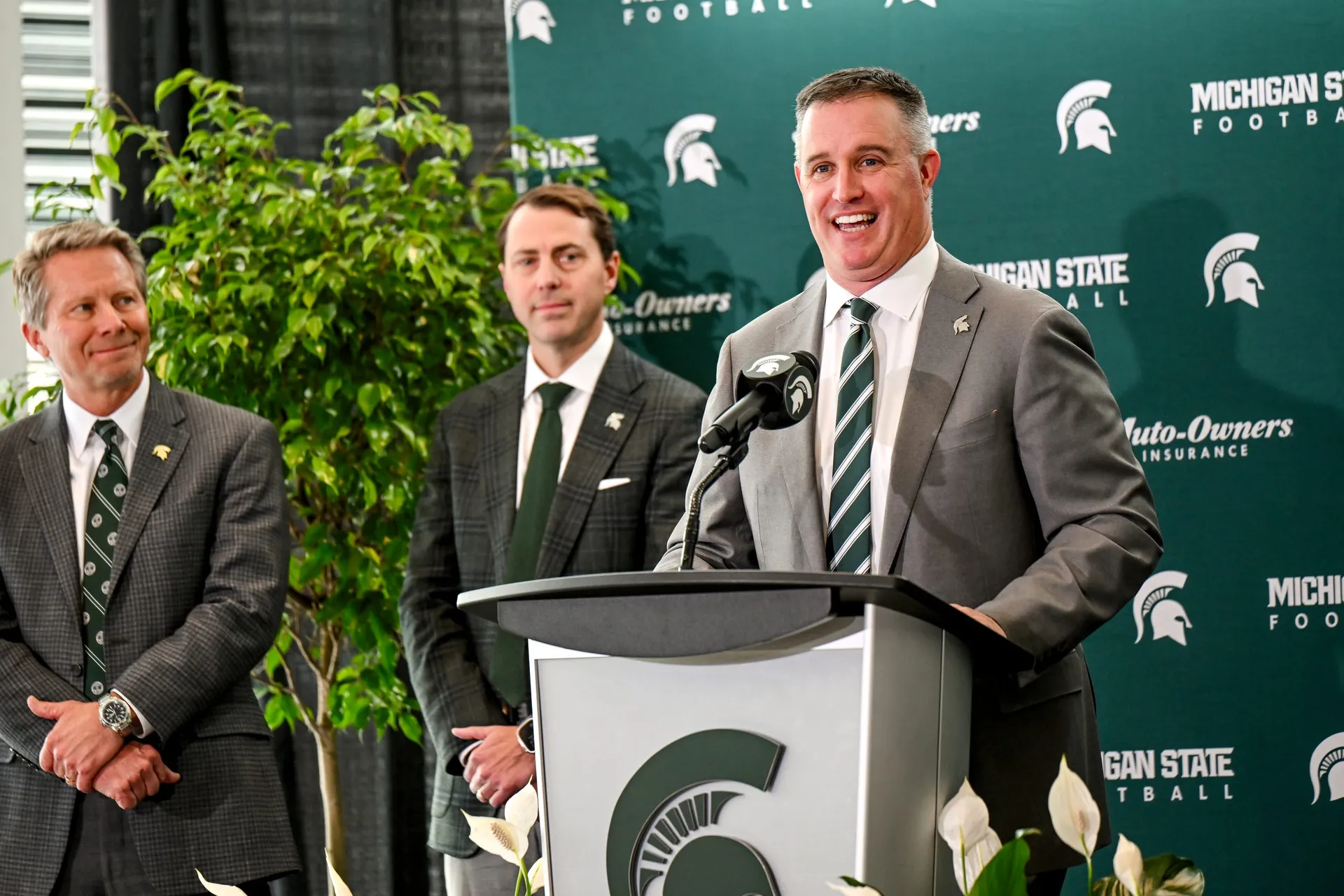 TRACKER: Which transfer portal players are visiting Michigan State?  article image about Pat Fitzgerald