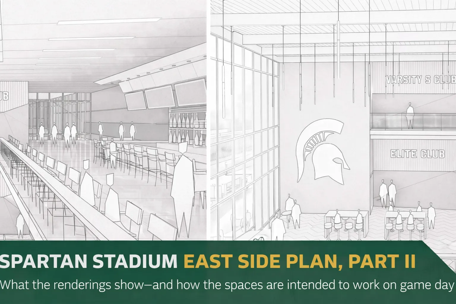 Part II (Photos): Inside Spartan Stadium’s east side renovation plan article image about Michigan State Football