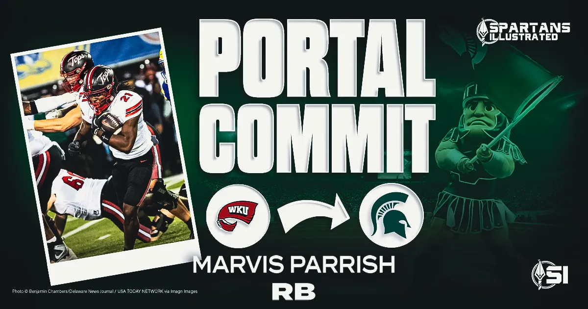 Michigan State receives commitment from Western Kentucky transfer RB Marvis Parrish article image about Devon Spalding