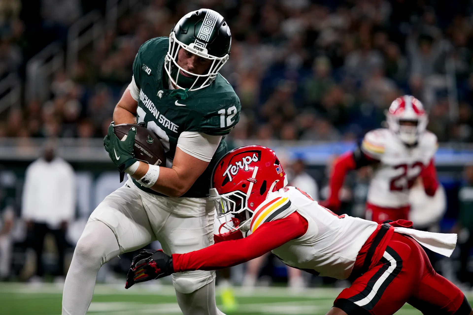 Michigan State ends 2025 season with a 38-28 win over Maryland to stop losing streak article image about Jonathan Smith
