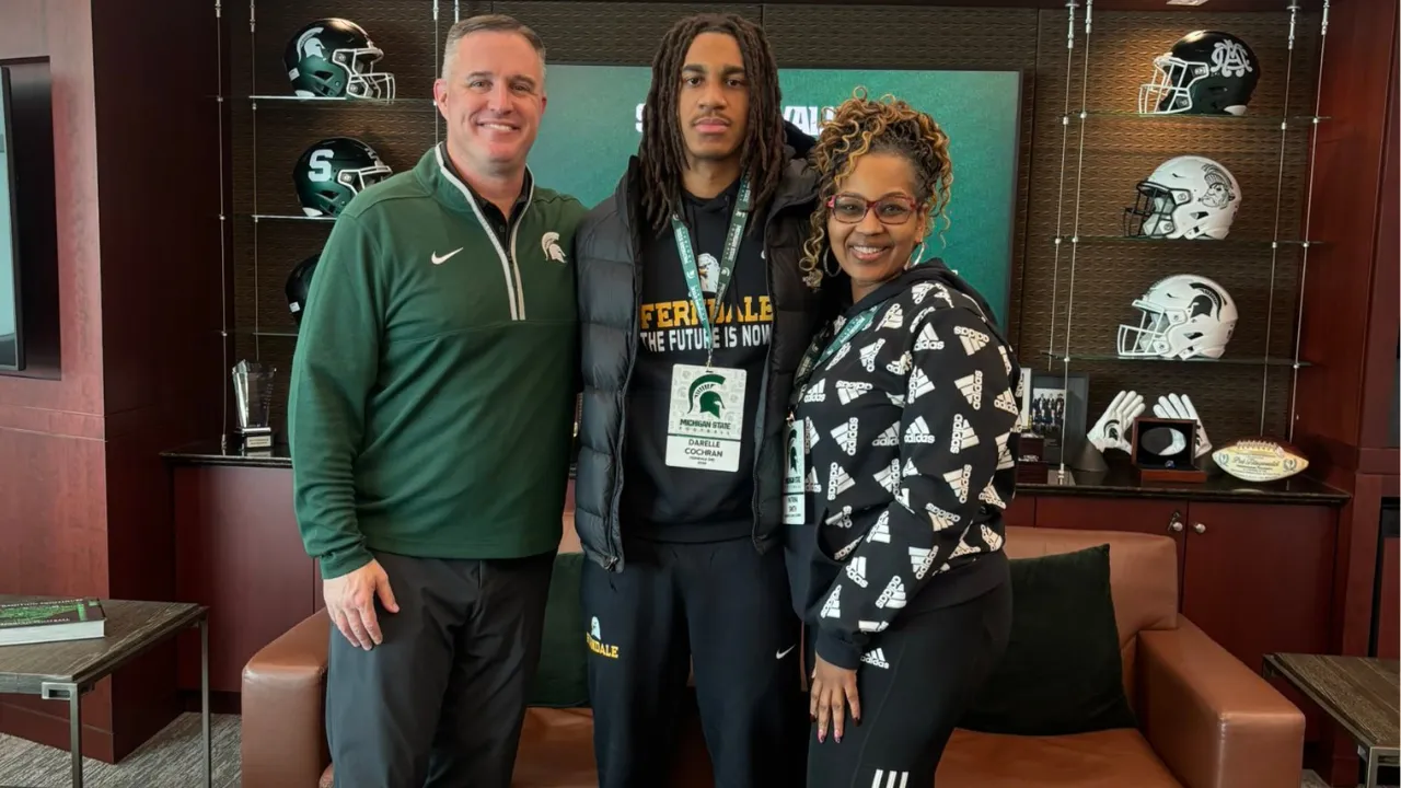 2026 in-state DB Darelle Cochran commits to Michigan State as PWO article image about Pat Fitzgerald