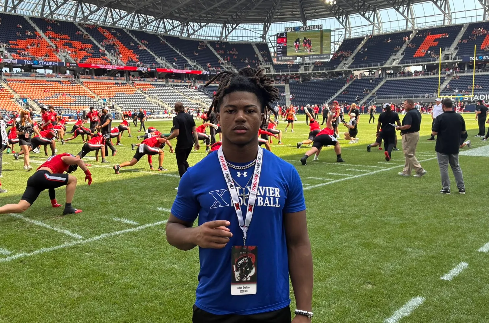 St. X RB Aiden Graham talks recent UC visit and more