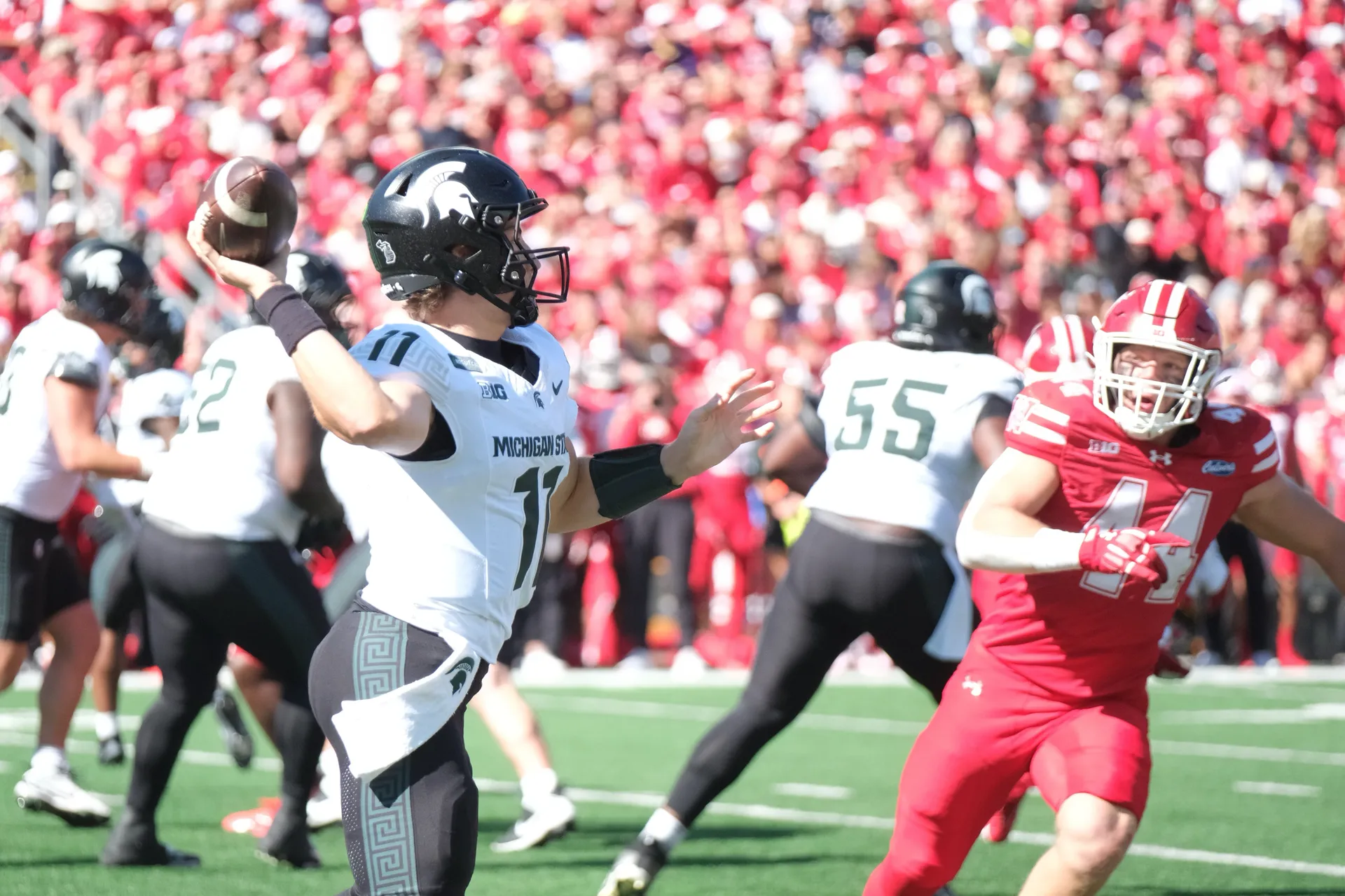 Film Room: Michigan State vs. Wisconsin article image about Kayd Coffman