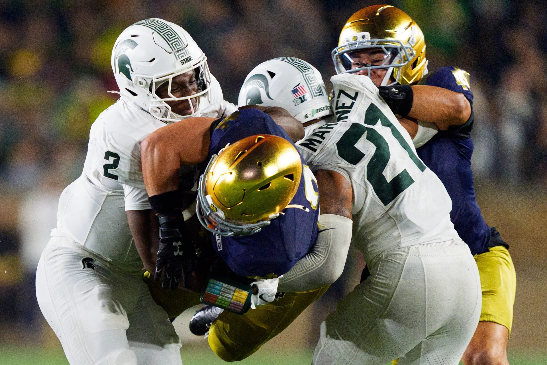 ANALYSIS: MSU proved it could compete at Notre Dame - Fitzgerald wanted proof it could win 