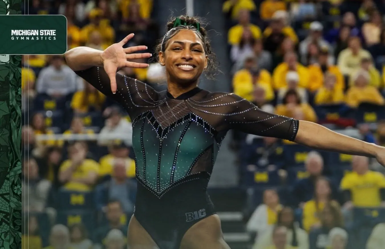 Undeniable in Ann Arbor: Michigan State gymnastics stuns Michigan in season-best performance article image from Spartans Illustrated