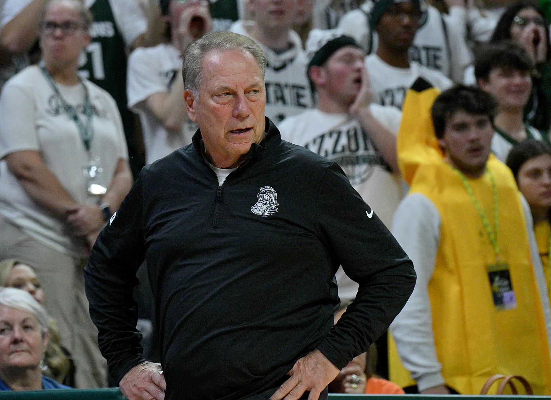 Tom Izzo 'proud' of his team after No. 22 Michigan State defeated No. 14 Arkansas in 'big-time game' article image about Michigan State men's basketball