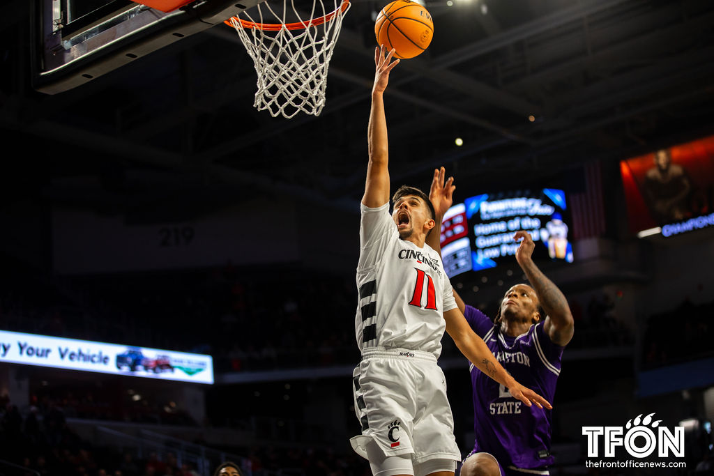 Kriisa and Thomas strong second half lead Bearcats past Tarleton State, 76-58