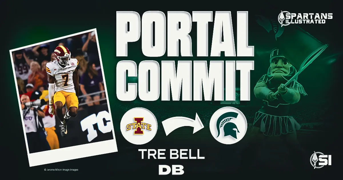 Michigan State gets transfer commitment from Iowa State defensive back Tre Bell article image about cyclones