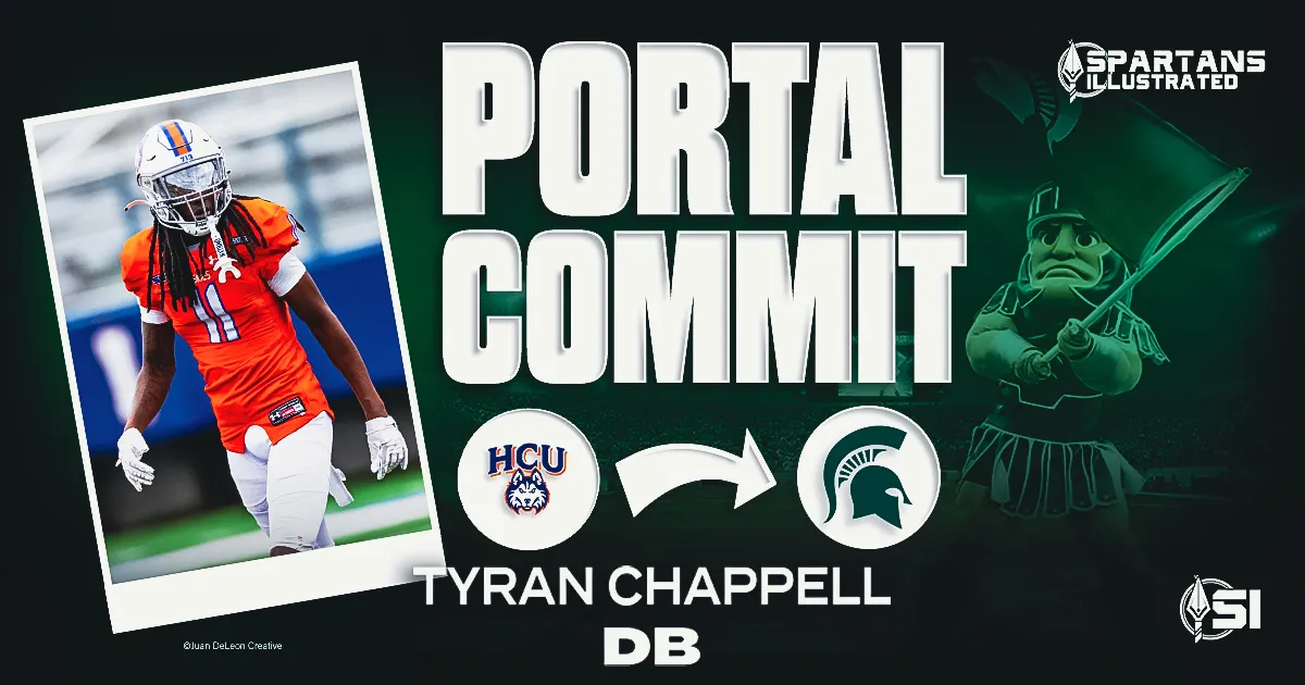 Michigan State earns commitment from Houston Christian DB Tyran Chappell article image about Pat Fitzgerald
