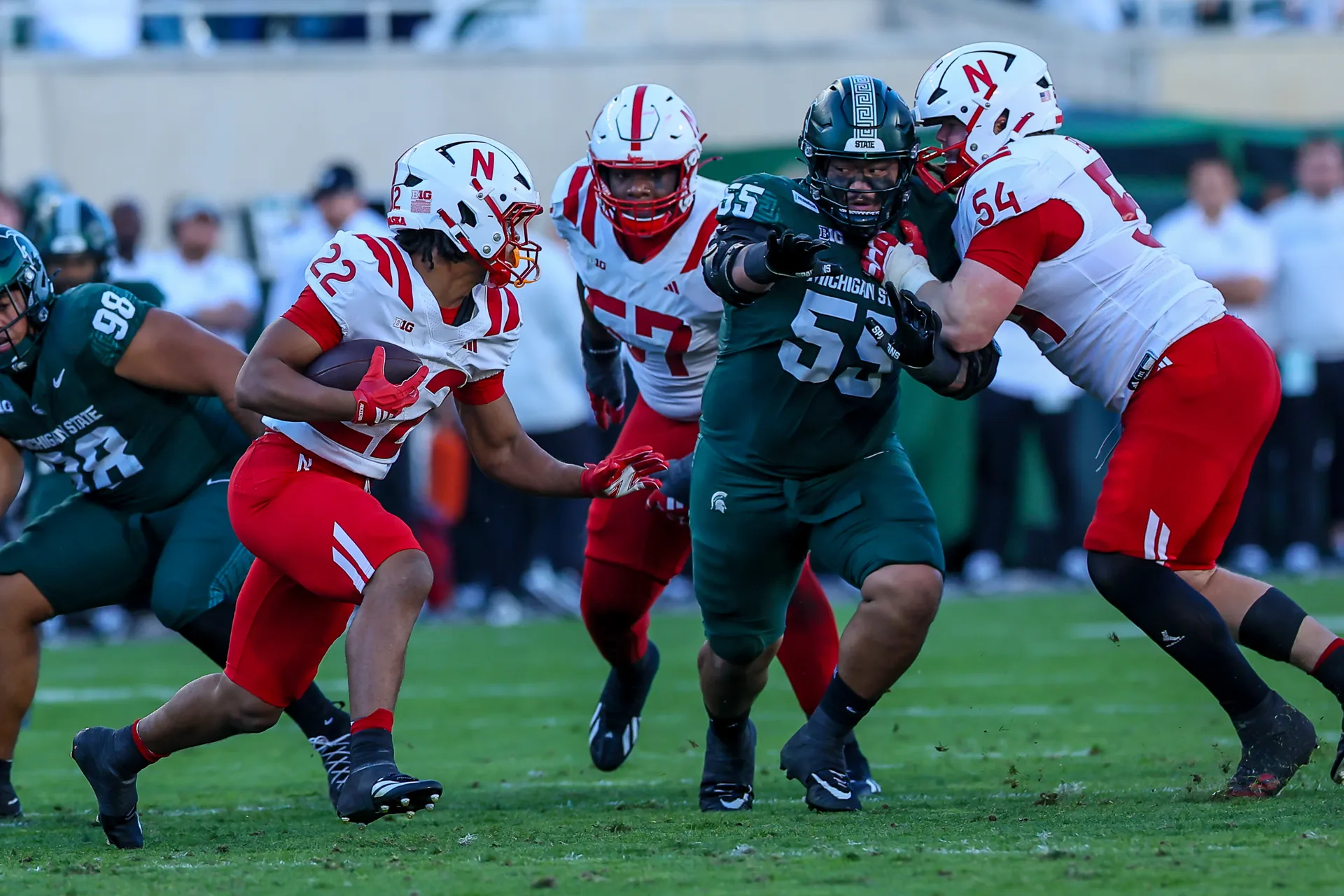 Ben Roberts’ progress has led to him taking a leadership and mentor role article image from Spartans Illustrated