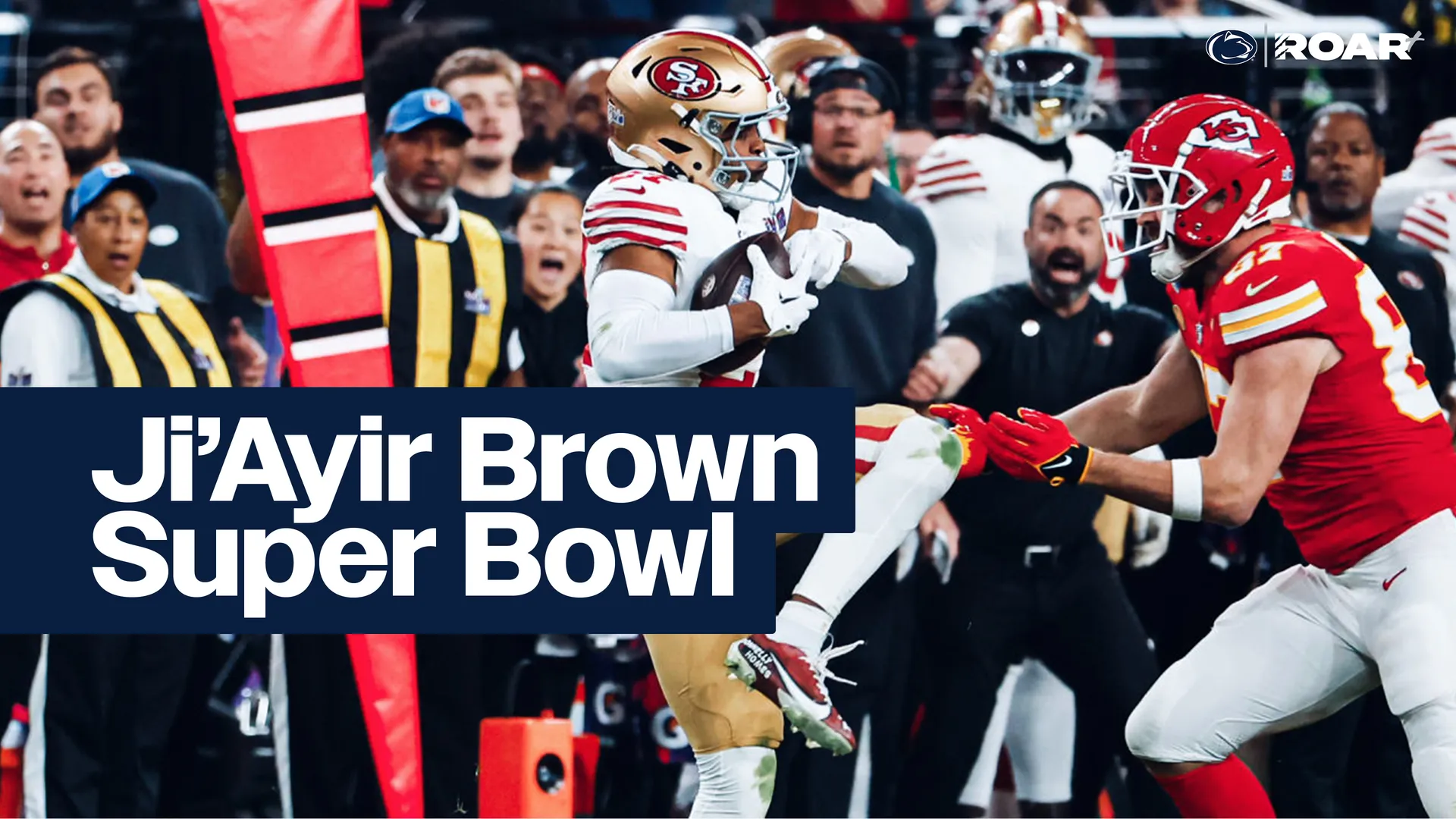 ROAR+ Exclusive | Ji'Ayir Brown Super Bowl INT
